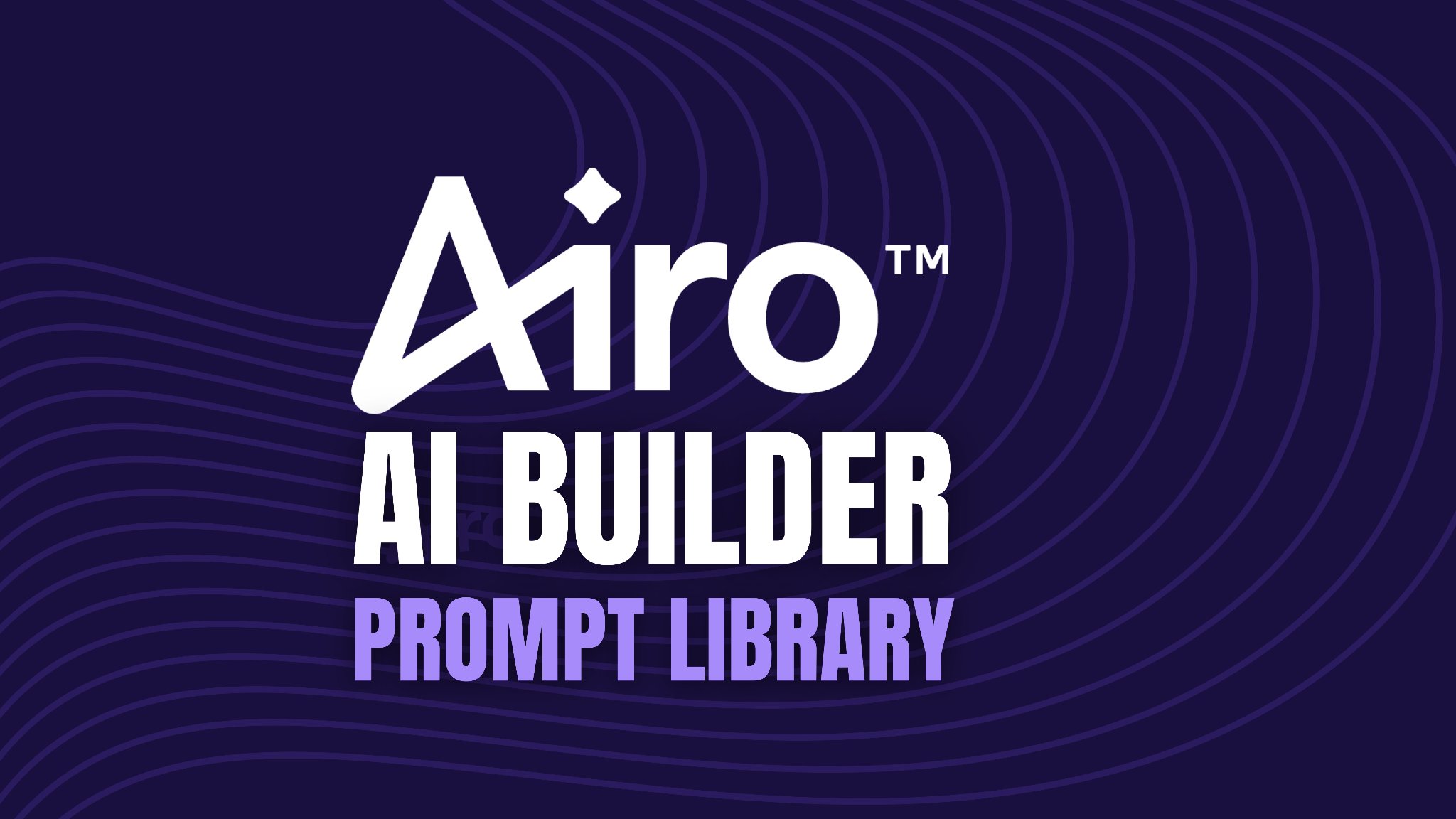 Free AI Website Builder Prompt Templates — Airo AI Builder Prompt Library